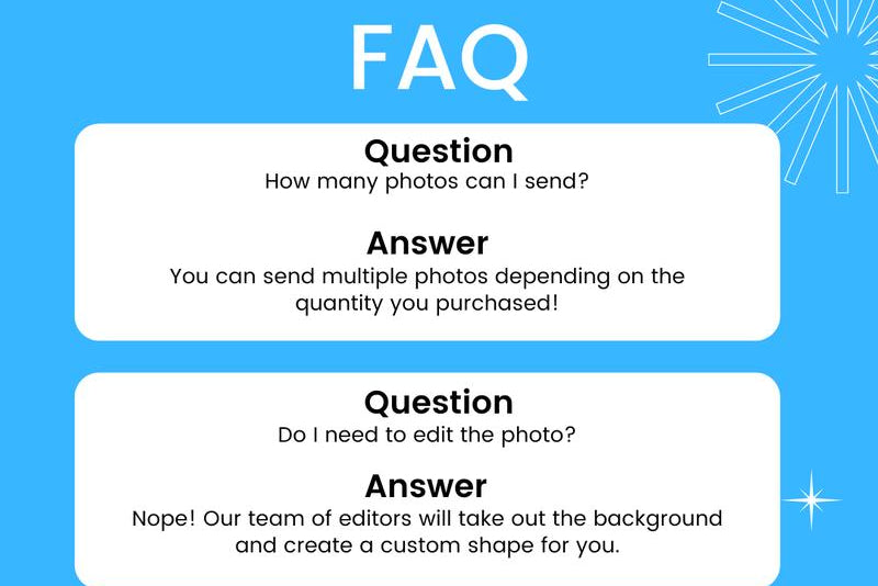 Personalized Photo Air Freshener (Square)