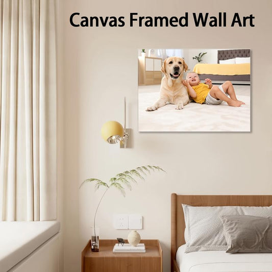 Custom Photo Canvas Painting Frame