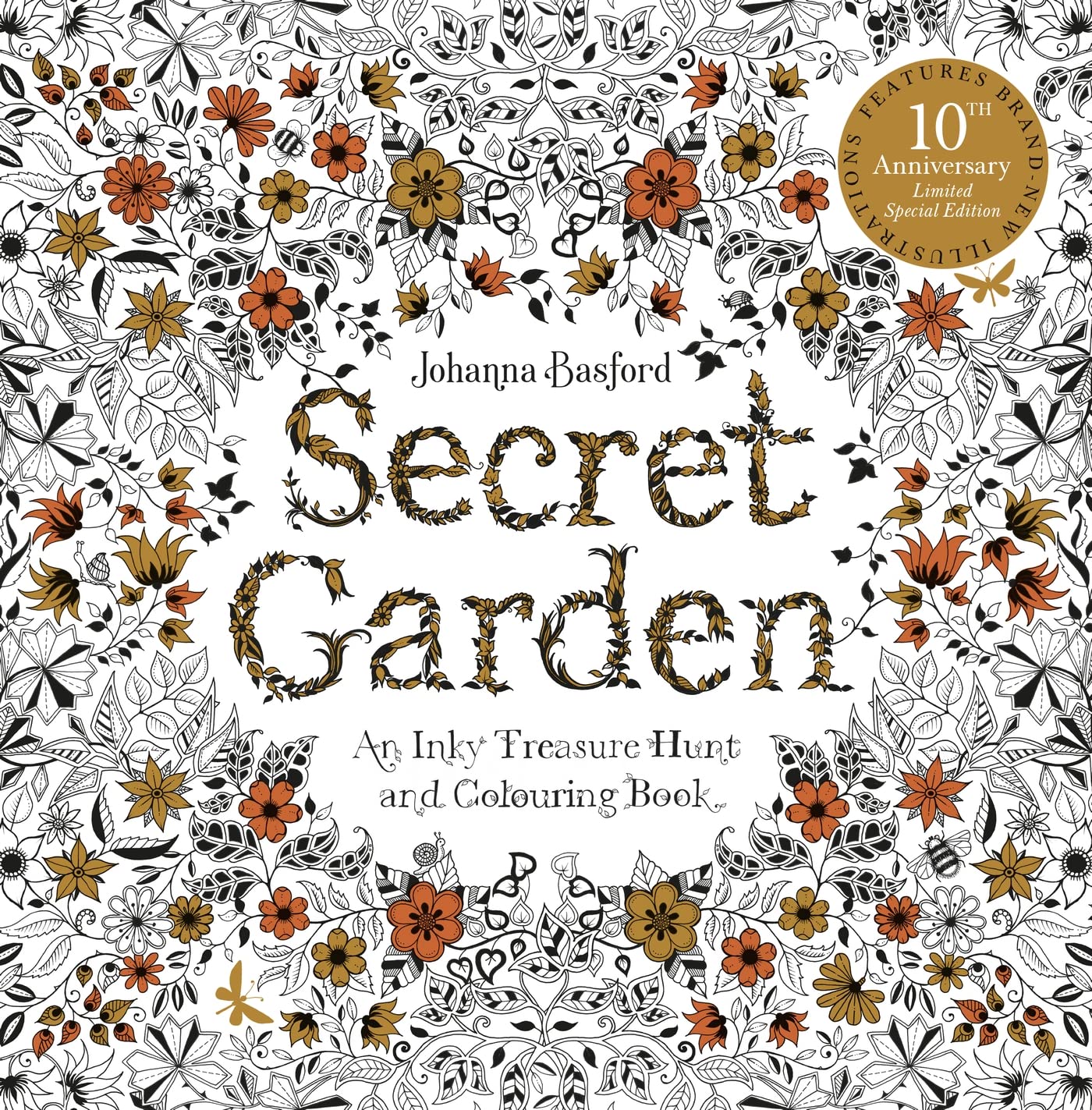 Secret Garden An Inky Treasure Hunt and Colouring Book