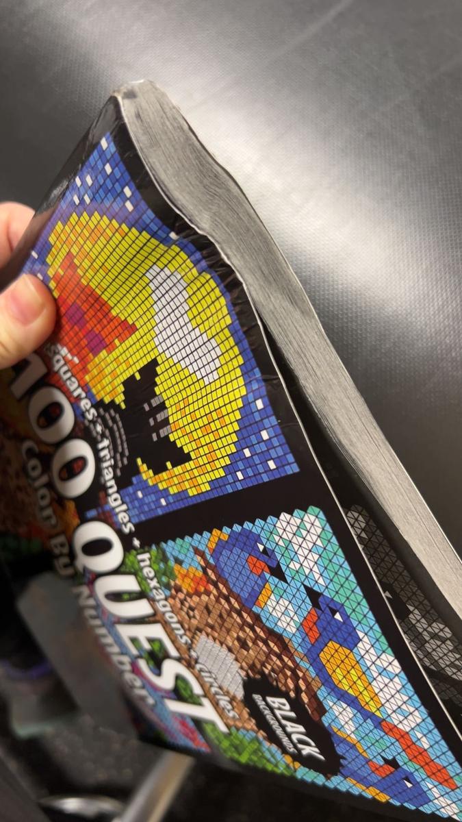 100 Questt Color By Number Book