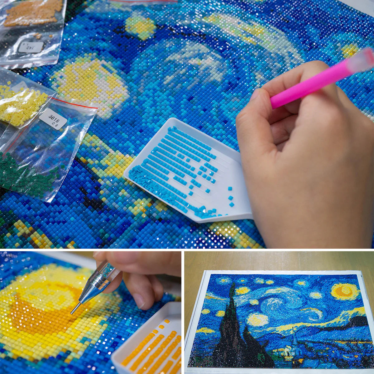 Tea & Books DIY-Diamond Painting