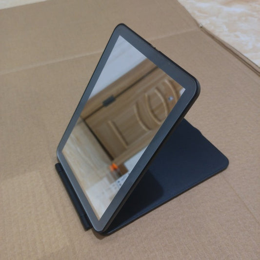 TYPE-C Rechargeable Travel Makeup Mirror with LED Lights, 3 Color Modes & Dimming, Portable Lighted Mirror for Precise Makeup