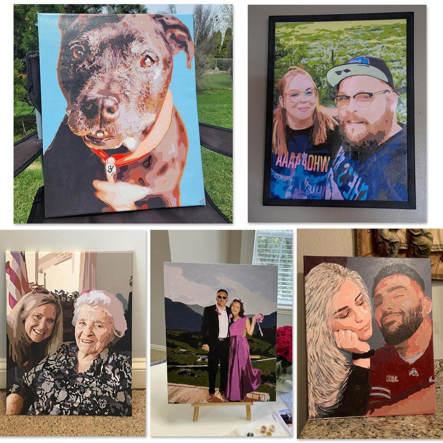 Paint by Numbers Personalised Photo