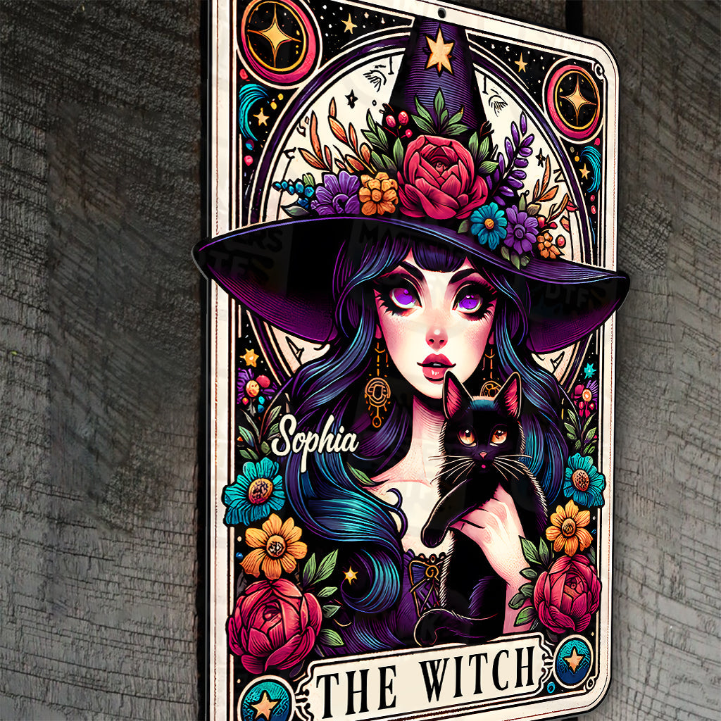 Cat Lady: Personalized Witch DIY-Diamond Painting