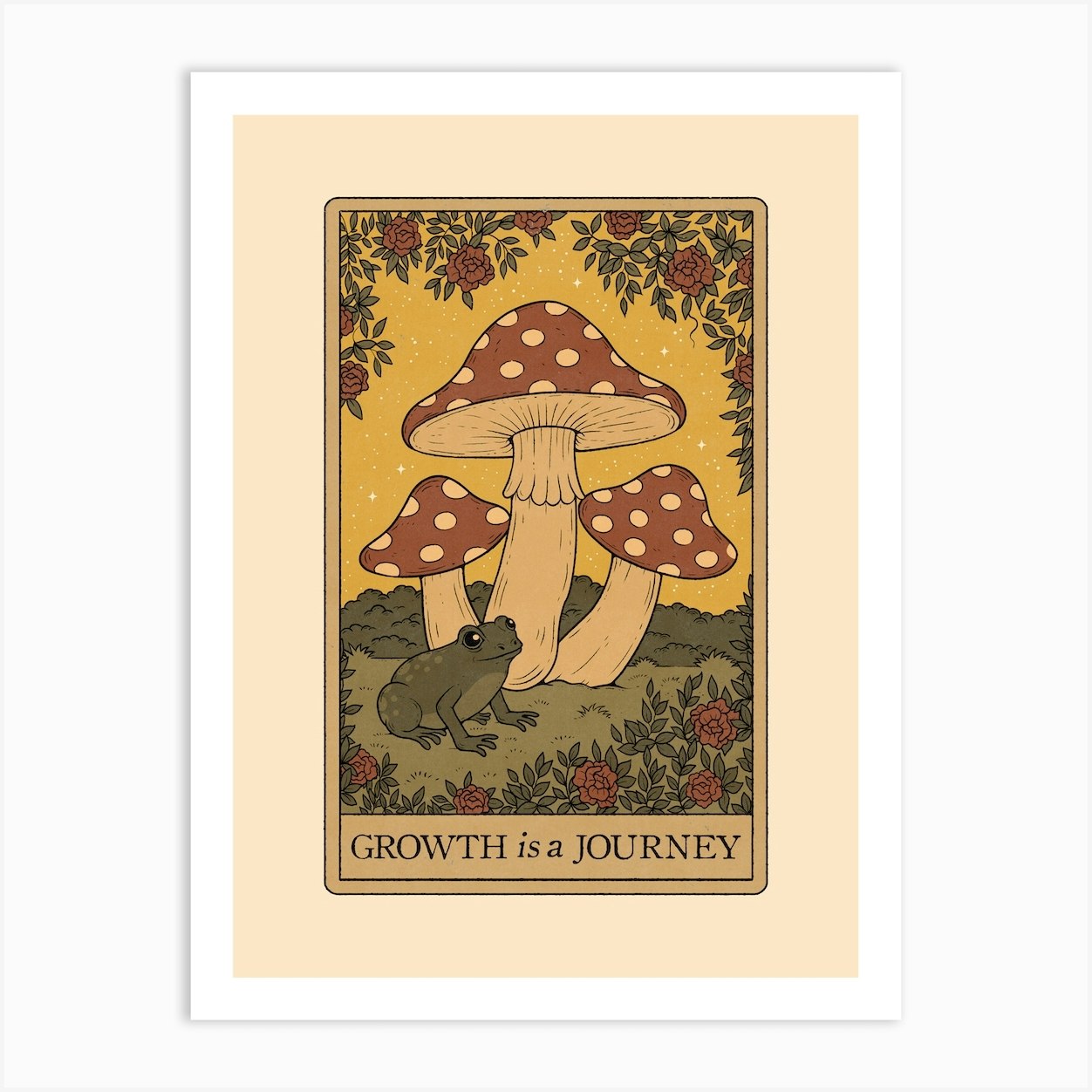 Growth is a journey Paint By Number
