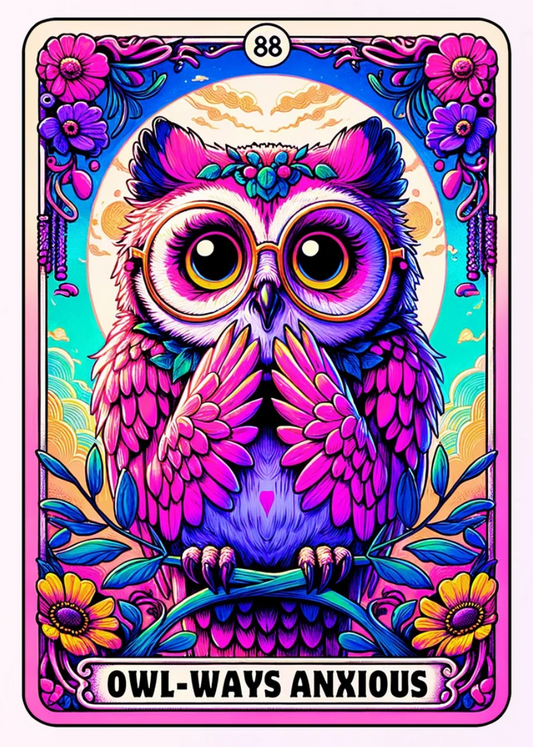 Bird of Minerva DIY-Diamond Painting