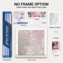 Sunrise Over A Snowy Landscape