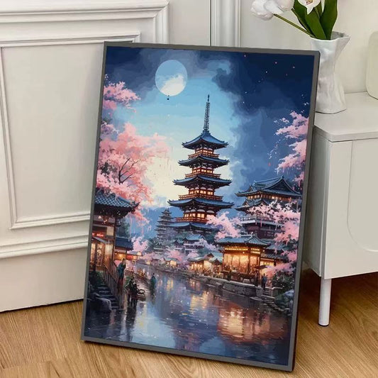 Sensoji Temple, Japan - Paint By Numbers