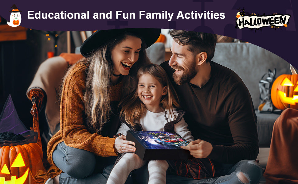 2025 Halloween Countdown Calendar Decoration Gift - 24 Collectible Figures and Toys