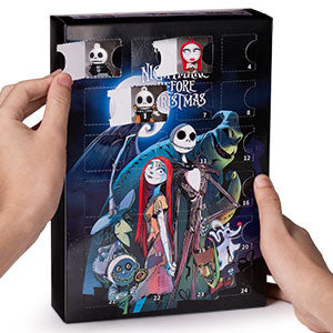 2025 Halloween Countdown Calendar Decoration Gift - 24 Collectible Figures and Toys