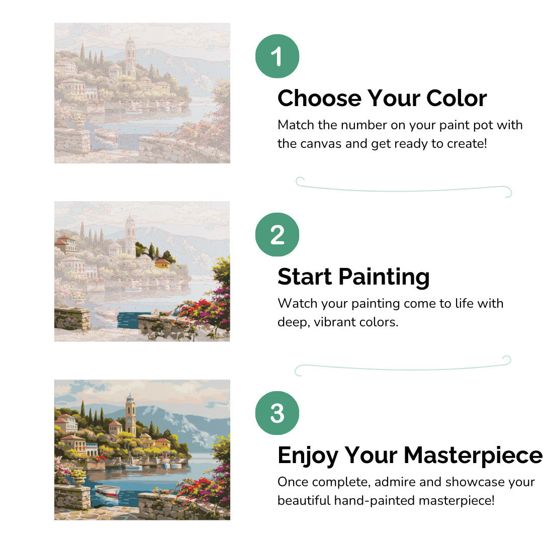Custom Paint by Numbers Kit—A1