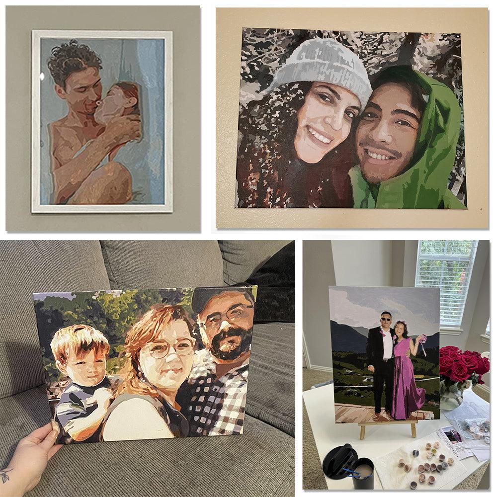 Paint by Numbers Personalised Photo
