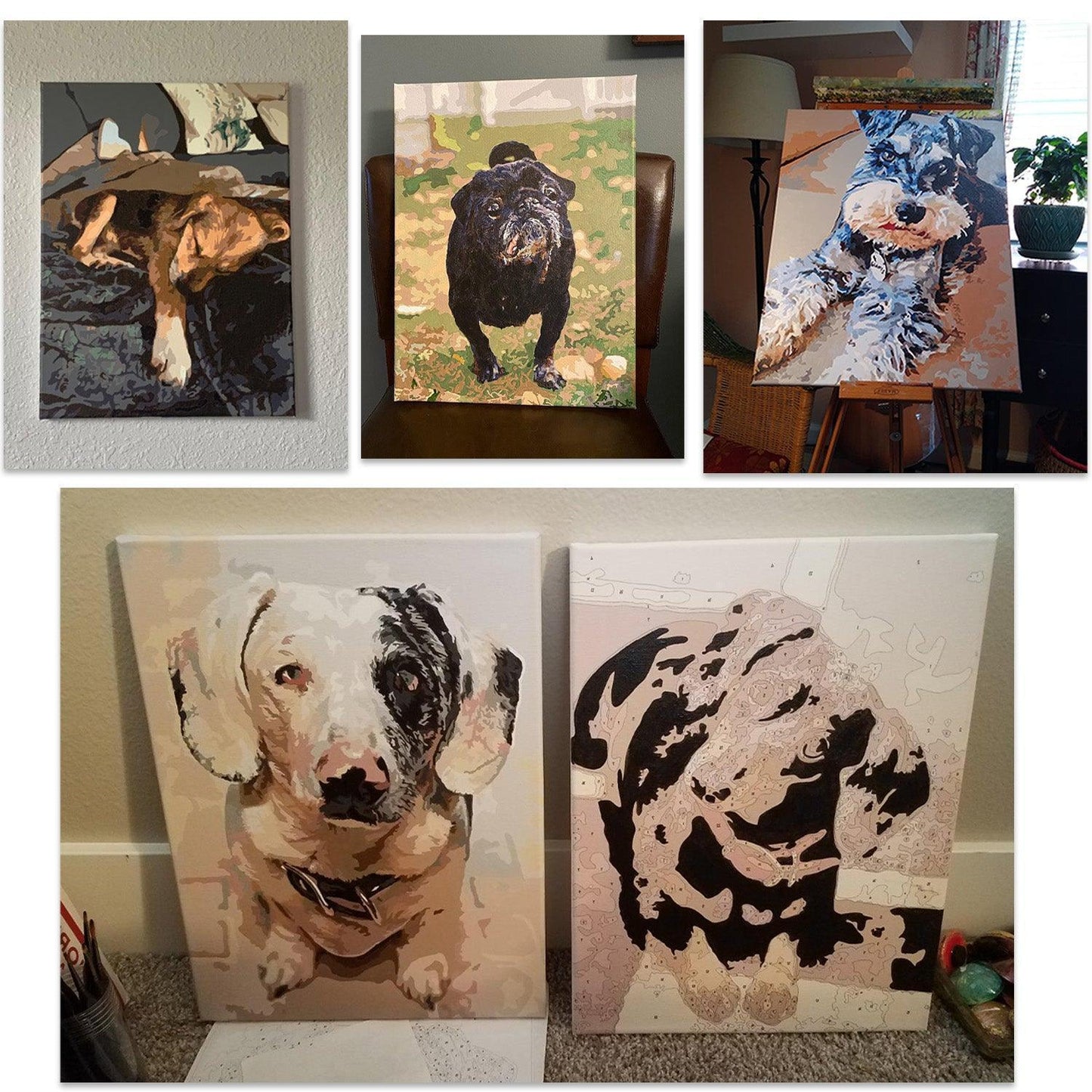 Paint by Numbers Personalised Photo