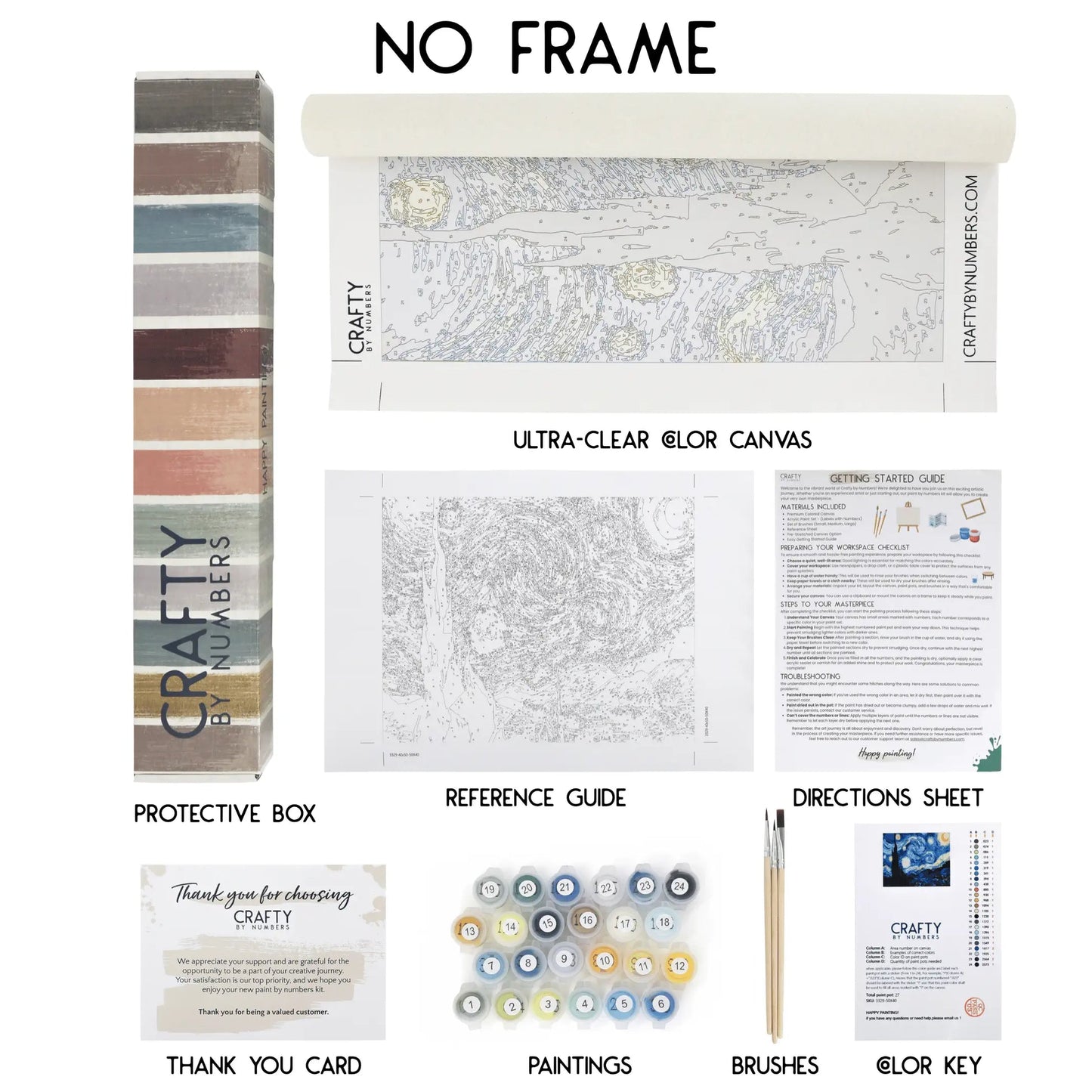 Custom Paint by Numbers Kit—A1