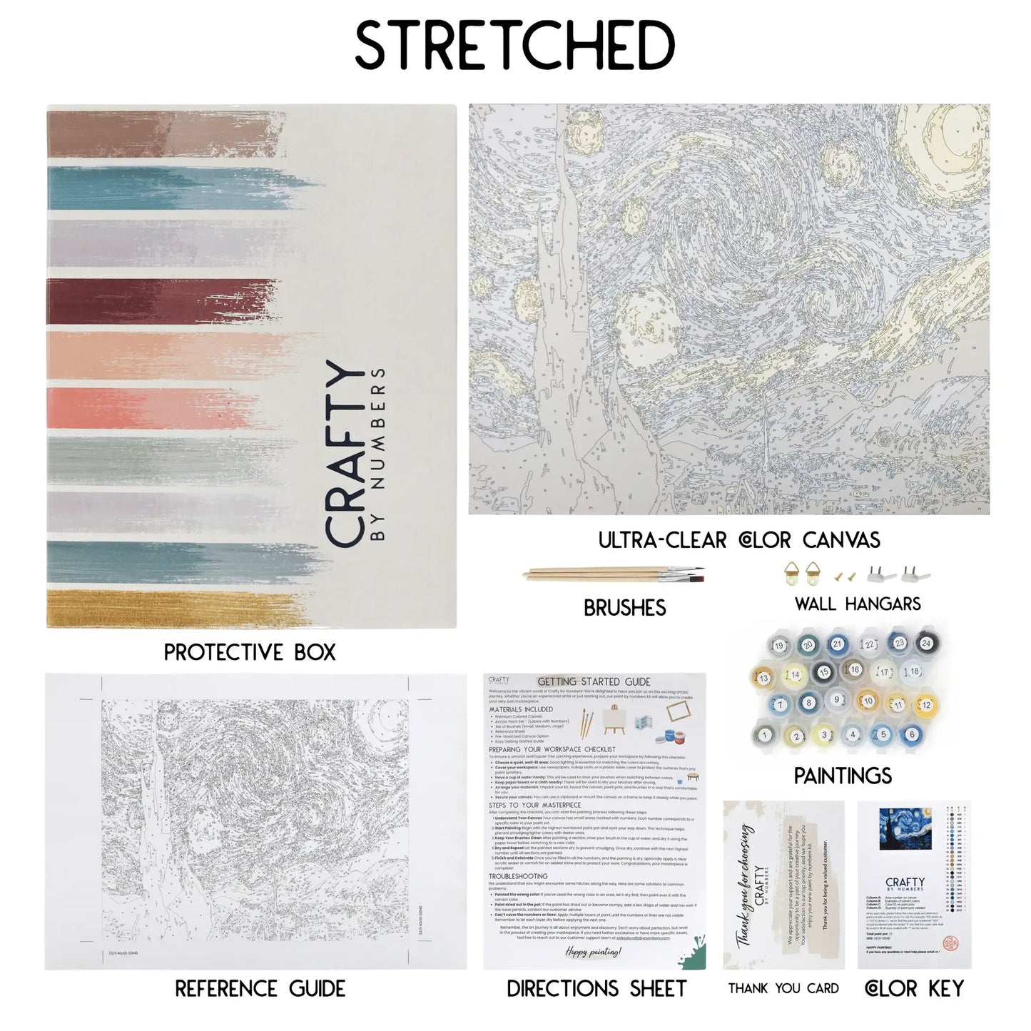 Custom Paint by Numbers Kit—A1