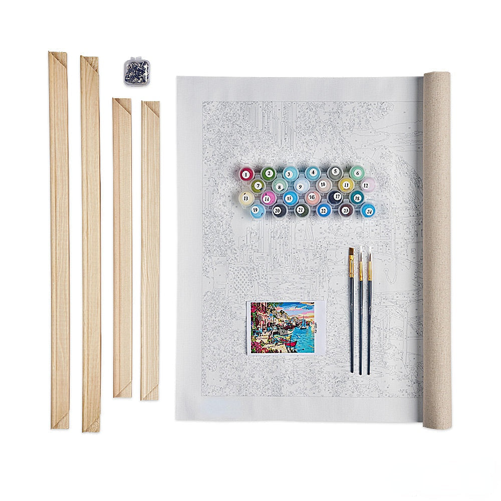 Cinque Terre kit——Paint By Numbers