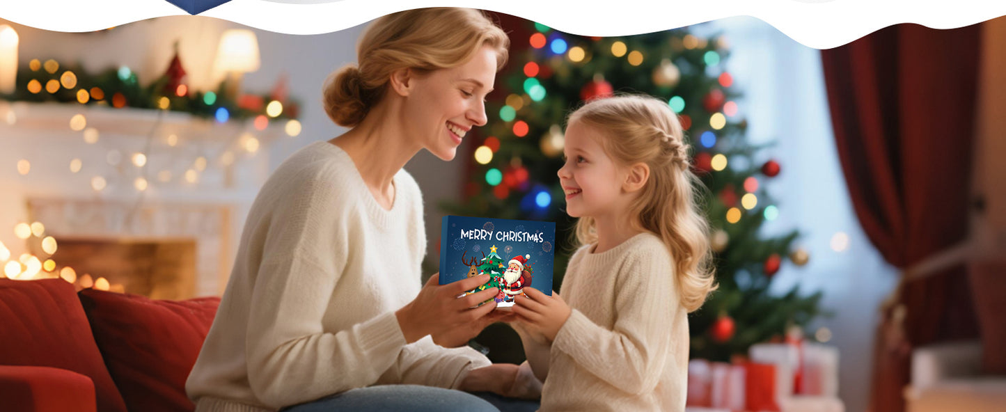 2025 Christmas Advent Calendar with 24 Natural Gemstones and Healing Stones