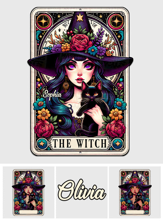 Cat Lady-Personalized Witch Paint By Number