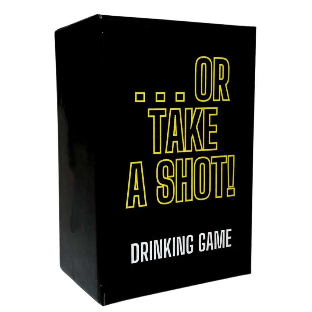 Or Take A Shot - 100 Cards for Endless Fun Challenges Perfect for Adult Game Night Entertainment