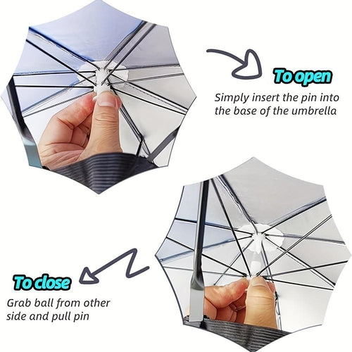 65cm Sunshade Hat Umbrella for Tea Picking and Advertising, UV Protection Cap with Wide Brim, Perfect for Outdoor Events, Portable Folding Umbrella