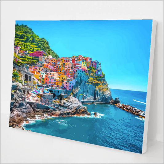 Cinque Terre kit——Paint By Numbers